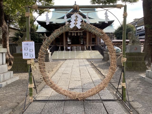 茅の輪くぐりのイメージ